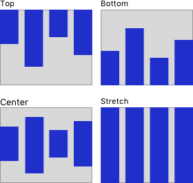 Flexgrid justify